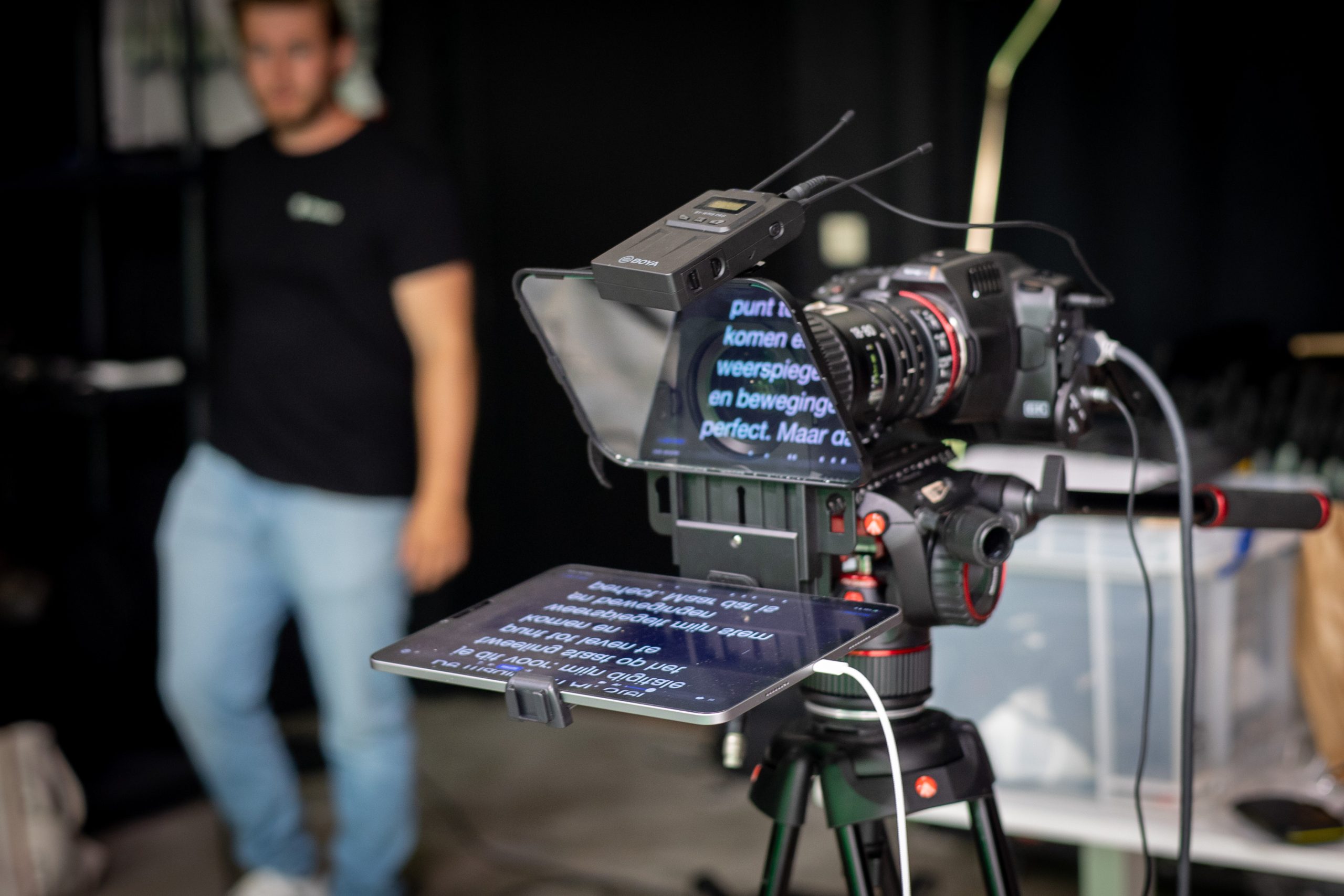Behind the scenes