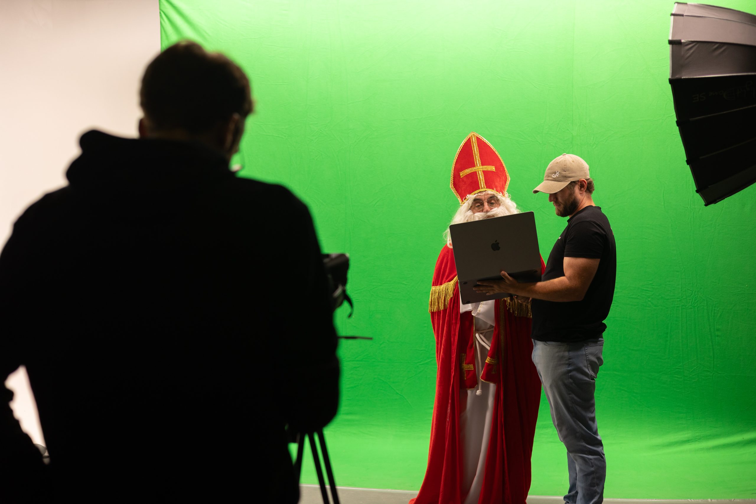 Behind the scenes